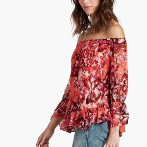 Lucky Brand off the shoulder top